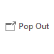 Pop Out Message in Outlook 2013 and Outlook 2016 button