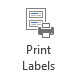 Printing Address Label Stickers with Outlook Contact information