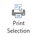 Print Selection button