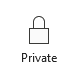 Private button