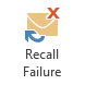 Recall Failure button