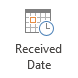 Received Date button