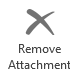 Button Remove Attachment