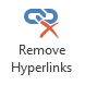 Remove Hyperlinks button