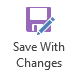 Save With Changes button