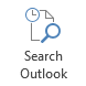 Outlook Search button