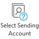 Always use my default account instead of automatically selecting it based on the current folder