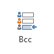 Show BCC Field button