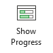 Send/Receive - Show Progress button