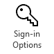 Sign-in Options button