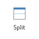Split Window button