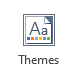 Themes button