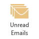Unread Emails button