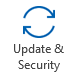 Update & Security button