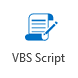 VBS Script button