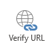 Verify URL button