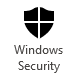 Windows Security - Windows 10 button