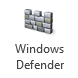 Windows Defender button
