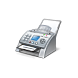 Windows Fax and Scan button