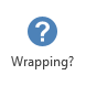 Wrapping? button
