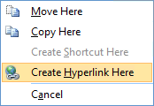 Adding hyperlinks to files stored on a network share in bulk