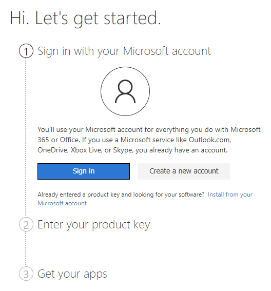 Microsoft 365 and Office - Let's get started