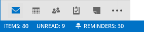 Compact Navigation Bar in Outlook 2013 and Outlook 2016 (icon based)