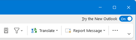Try the New Outlook!