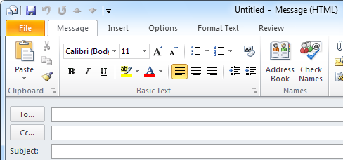 send button grayed out in outlook 2016 for mac